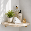 Travertine Stone Bathroom Shelf