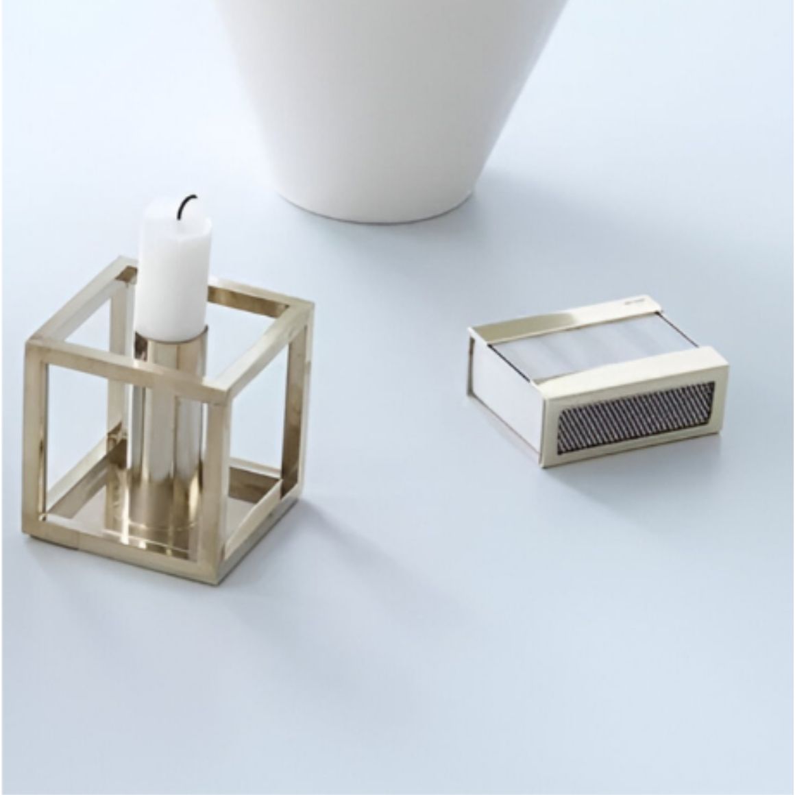 Premium Quality Safety Brass Matchbox Sleeve Holder Cover Customized Color Logo Durable Eco-Friendly Design Bulk Supply Low - Silver