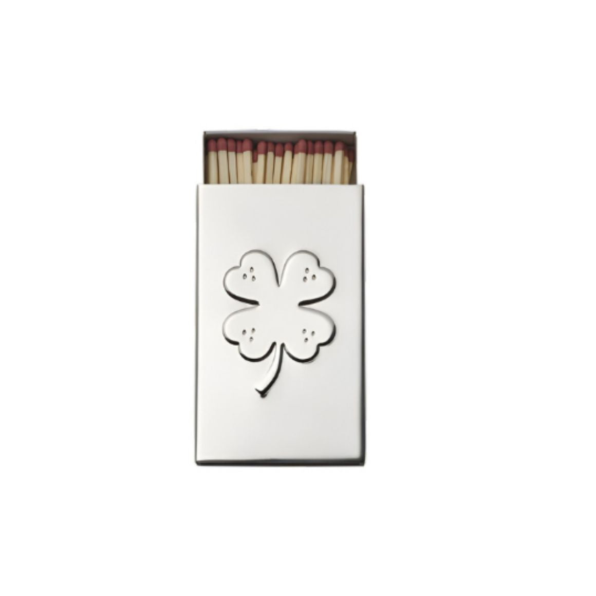 Premium Quality Safety Brass Matchbox Sleeve Holder Cover Customized Color Logo Durable Eco-Friendly Design Bulk Supply Low - Silver