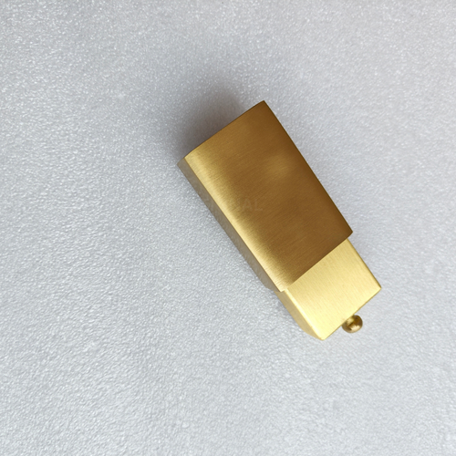 Handmade Modern Brass Safety Matchbox Cover - Gold
