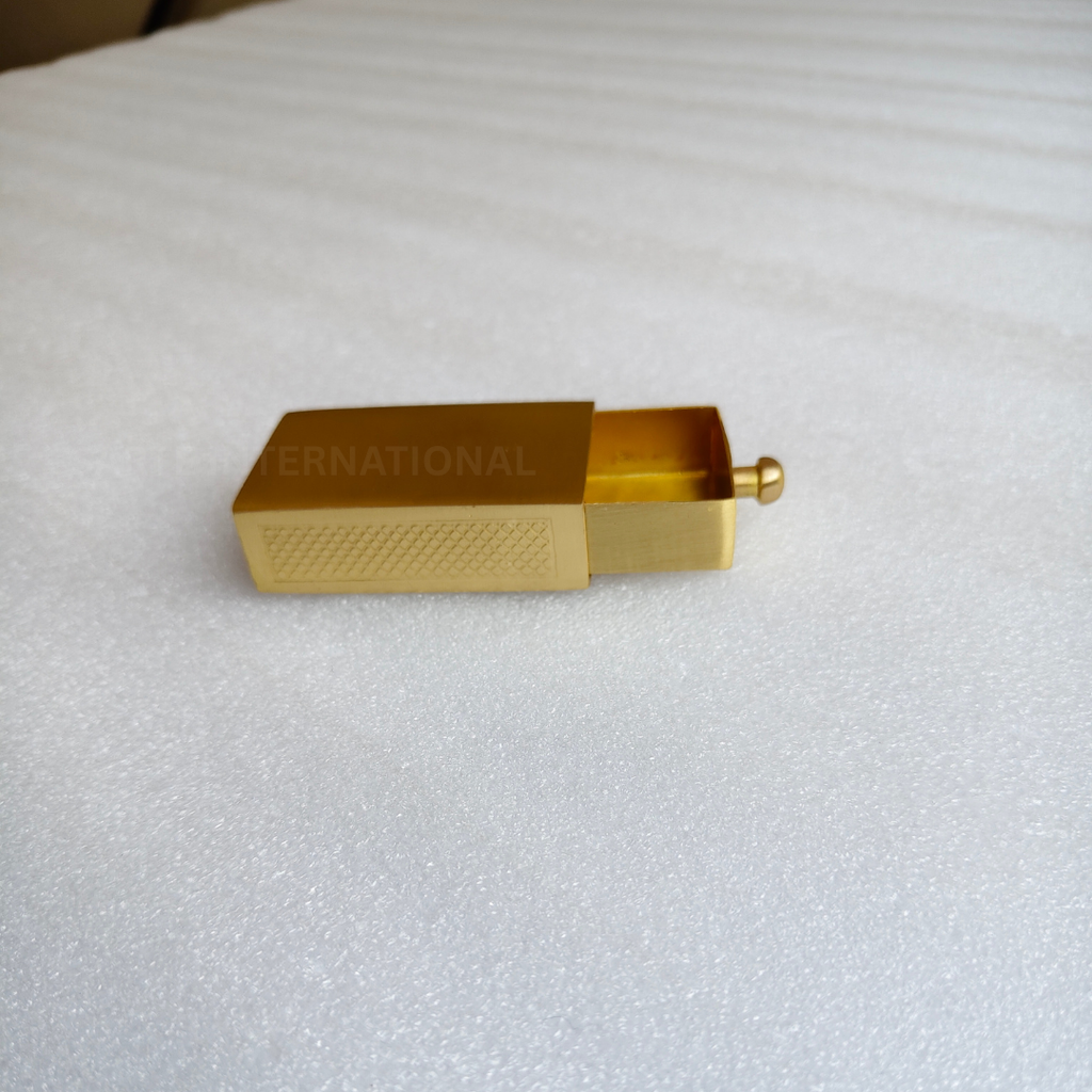 Handmade Modern Brass Safety Matchbox Cover
