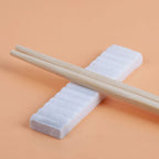 Hotselling Eco-Friendly Marble Spoon Fork Knife Rest Set Dishwasher Safe Handmade Luxury Tableware Utensil Holder Dining Decor