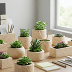 Mini Travertine Stone Planter