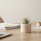 Mini Travertine Stone Planter