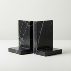 Luxury Modern Nordic Marble Movable Customizable Bookends Decorative Handmade Organizer Bookends Home Office/Living