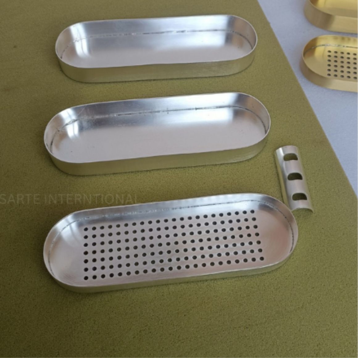Top Notch Quality Bulk Supply Spring Summer Handmade Eco-friendly Silver Finish Rectangular Shape Aromatherapy Burner Stick Case