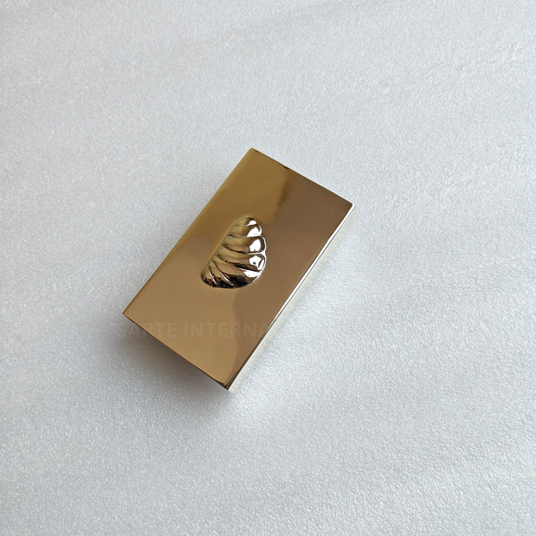 Premium Quality Safety Brass Matchbox Sleeve Holder Cover Customized Color Logo Durable Eco-Friendly Design Bulk Supply Low - Gold