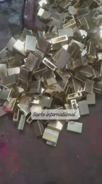 Top Notch Quality Bulk Supply Spring Summer Handmade Eco-friendly Gold Finish Rectangular Shape Aromatherapy Burner Stick Case