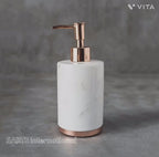 Wholesale High Quality Marble Automatic and Manual Soap Dispensers with Modern Design Refillable Custom Logo for Bathroom Use