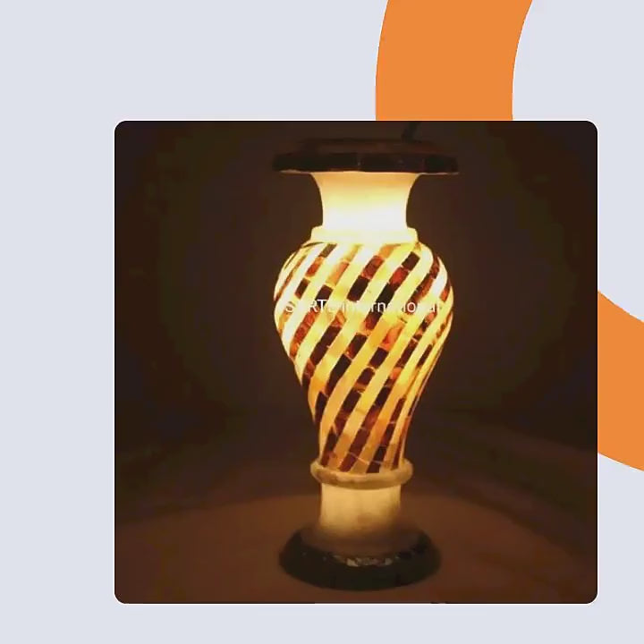 Luxury Mother of Pearl Decorative Vase